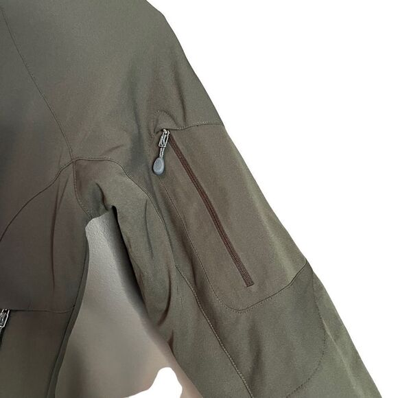 Cloudveil green zip up coat.‎ Size x small - Picture 8 of 11